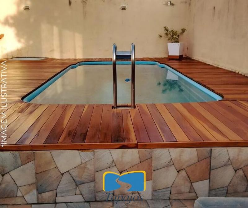 Deck de Ipê Mesclado